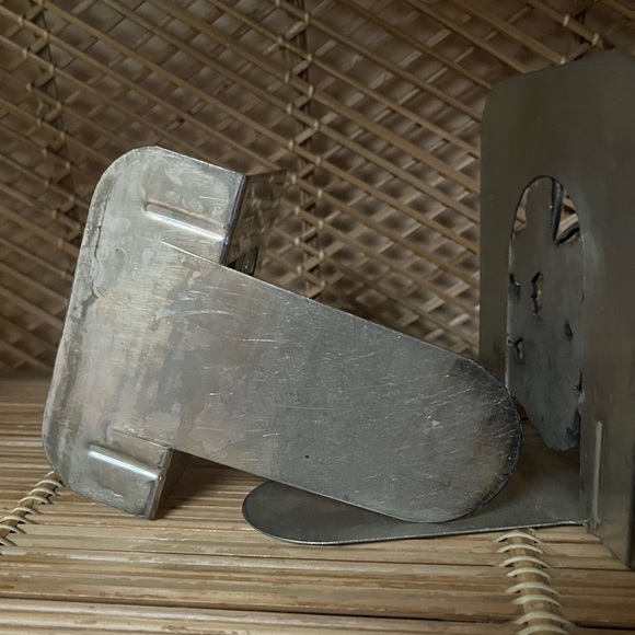 Vintage Metal Butterfly Bookends - Picture 5 of 8